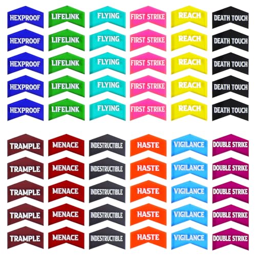 60pcs Keyword Counters(colorful)