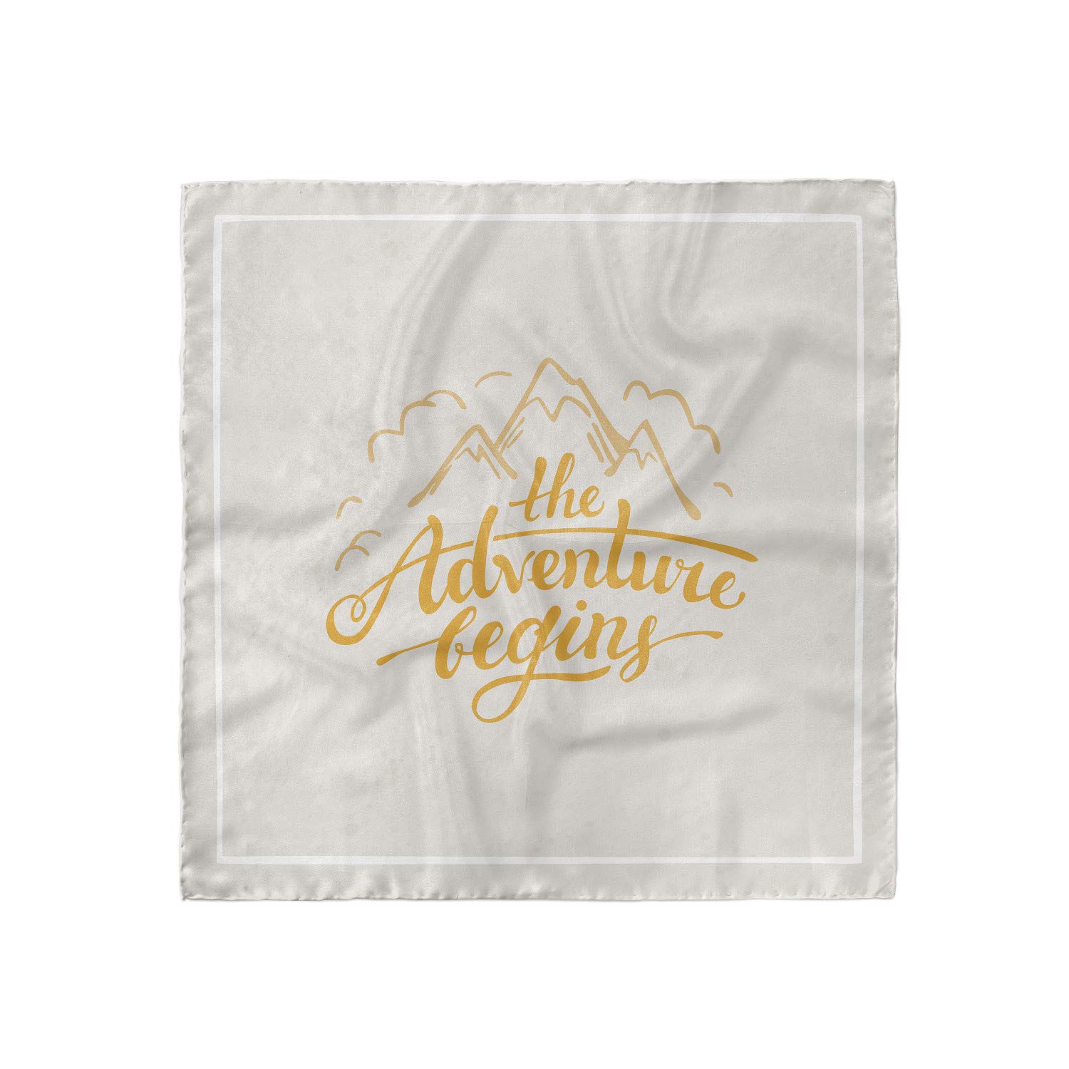 Ambesonne Adventure Headscarf - Vibrant Travel Scarf & Hijab for Women - Perfect for Outdoor Activities, Hiking, and Cultural Events