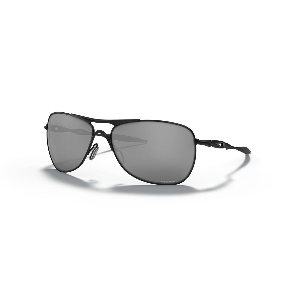 Oakley Crosshair Sunglasses Matte Black with Prizm Black Lenses (Model 0OO4060-406023) - Perfect for Outdoor Sports, Driving & Everyday Wear