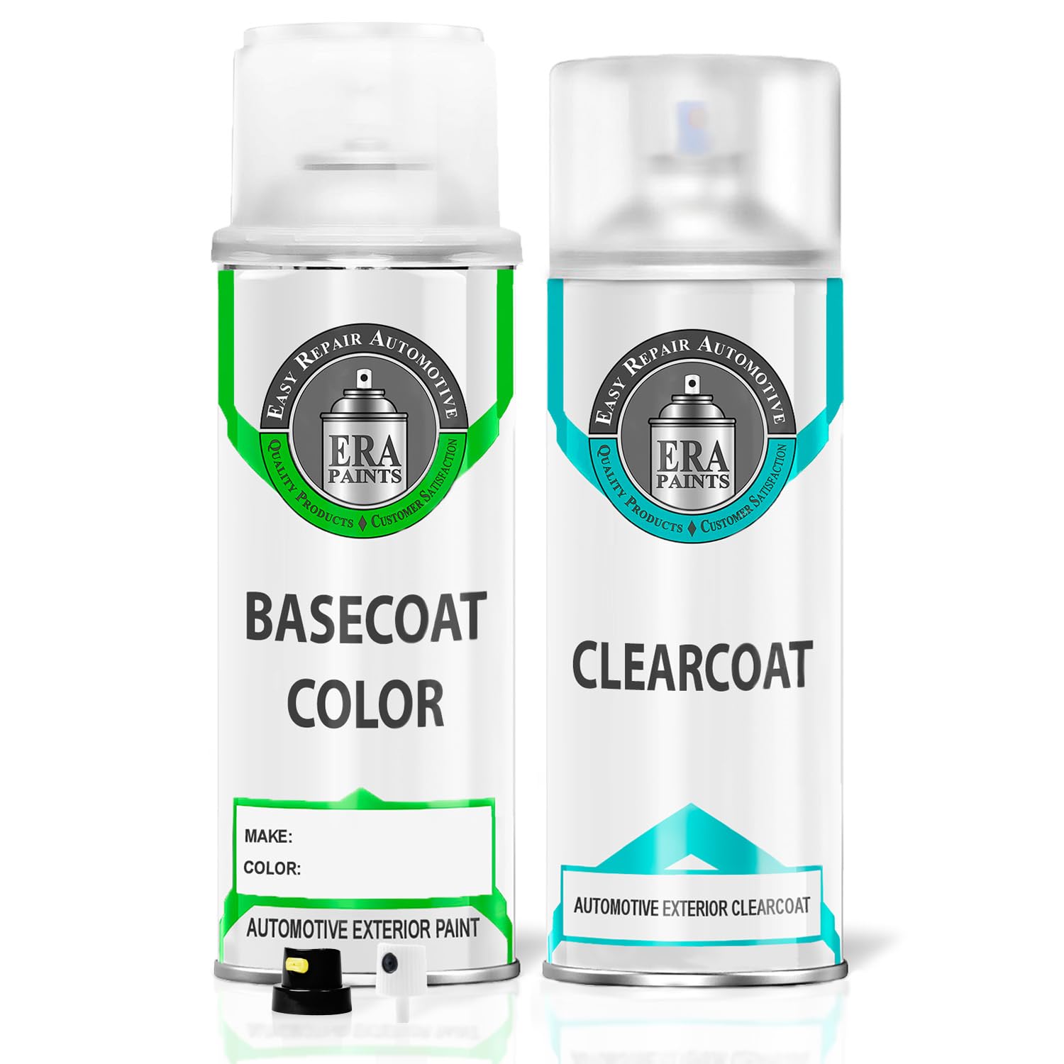 ERA Paints 376/6376 - AMG Green Hell Magno Touch Up Paint Spray Kit for Mercedes | Exact Color Match | Automotive Scratch Repair | Perfect for Car Detailing & Minor Scratch Fixes