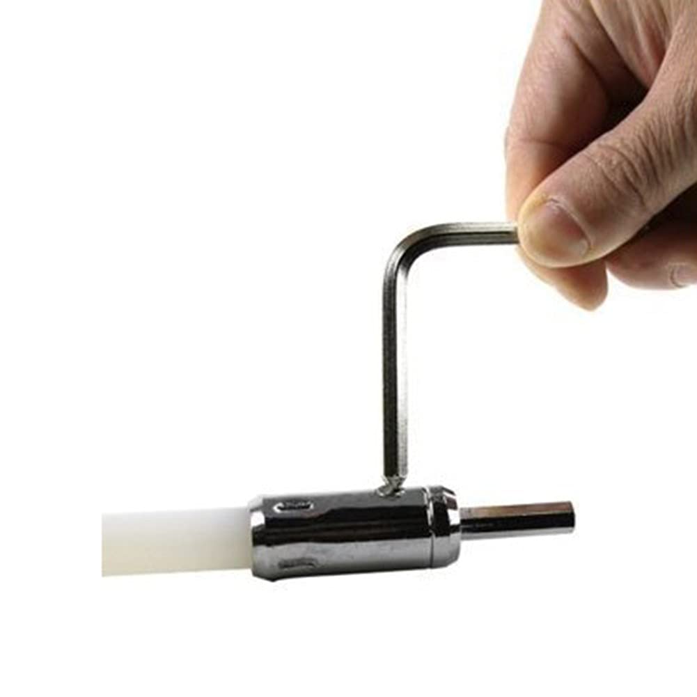 Chimney Cleaning Brush Drill Adapter - Electric Drill Extension Rod for Fireplace & Stove Maintenance | Perfect for DIY Chimney Sweeping and Home Cleaning Projects