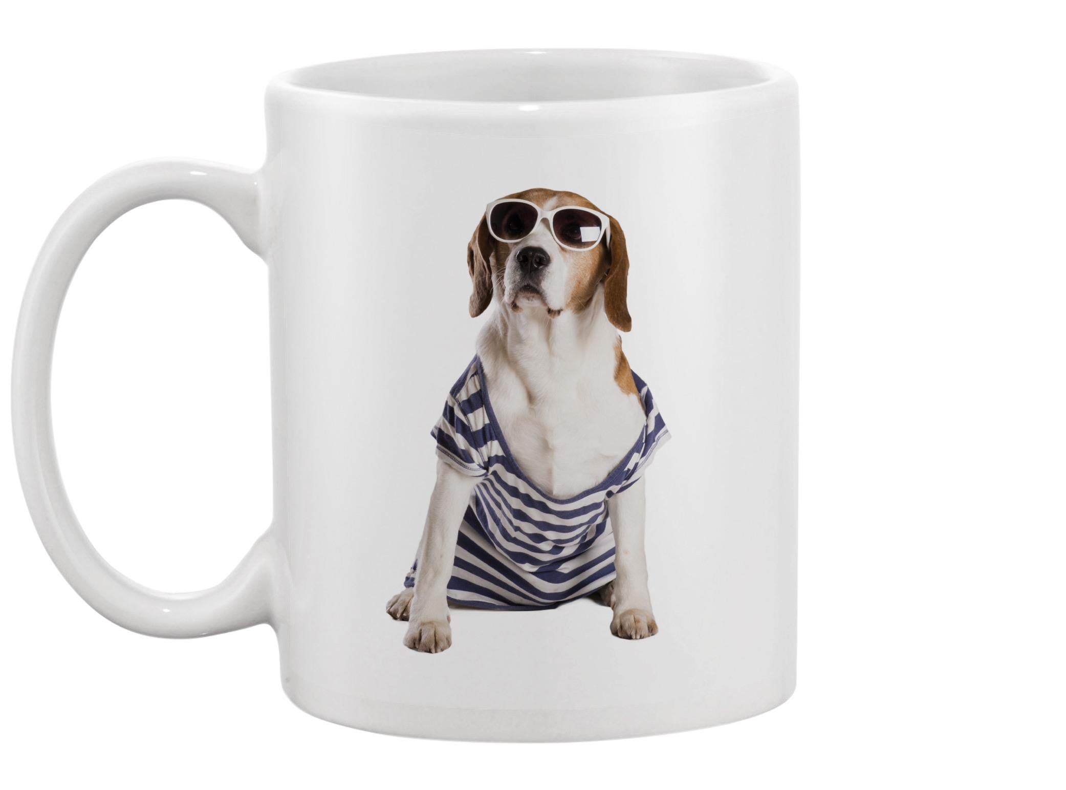 Funny Dog Posing Coffee Mug - Cute Ceramic Cup for Dog Lovers - Perfect for Tea, Coffee & Hot Drinks at Home or Office