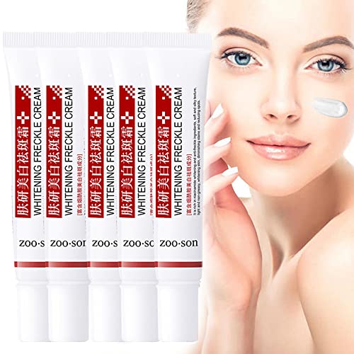 Spot-Off Freckle Whitening Cream - Effective Skin Brightening Treatment for Dark Spots & Melasma | 5-Piece Set | Daily Use for Clear, Even-Toned Complexion