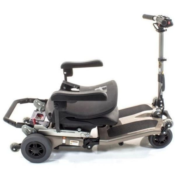 Freerider USA Luggie Super Lightweight Folding Mobility Scooter for Adults & Seniors - Compact Travel Electric Wheelchair for Airplanes, Shopping Malls & Outdoor Adventures