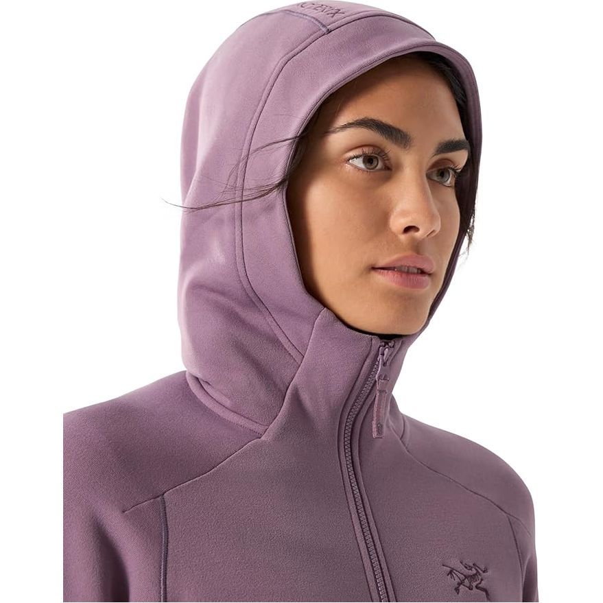 Arc'teryx Women's Kyanite Hoody - Lightweight Fleece Jacket for Hiking, Camping & Outdoor Adventures - Water-Resistant & Breathable Midlayer for Cold Weather