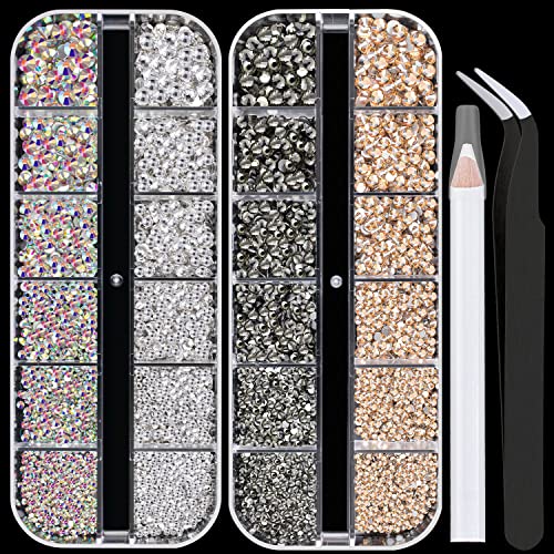 C18-4-Color Round Crystals #7