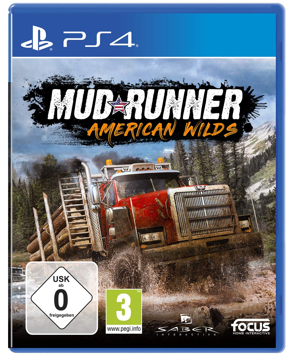 Spintires: Mudrunner American Wilds Edition - PlayStation 4 Game | Off-Road Truck Simulation | Adventure in Wild Terrains | Perfect for Off-Roading Enthusiasts & Simulation Gamers