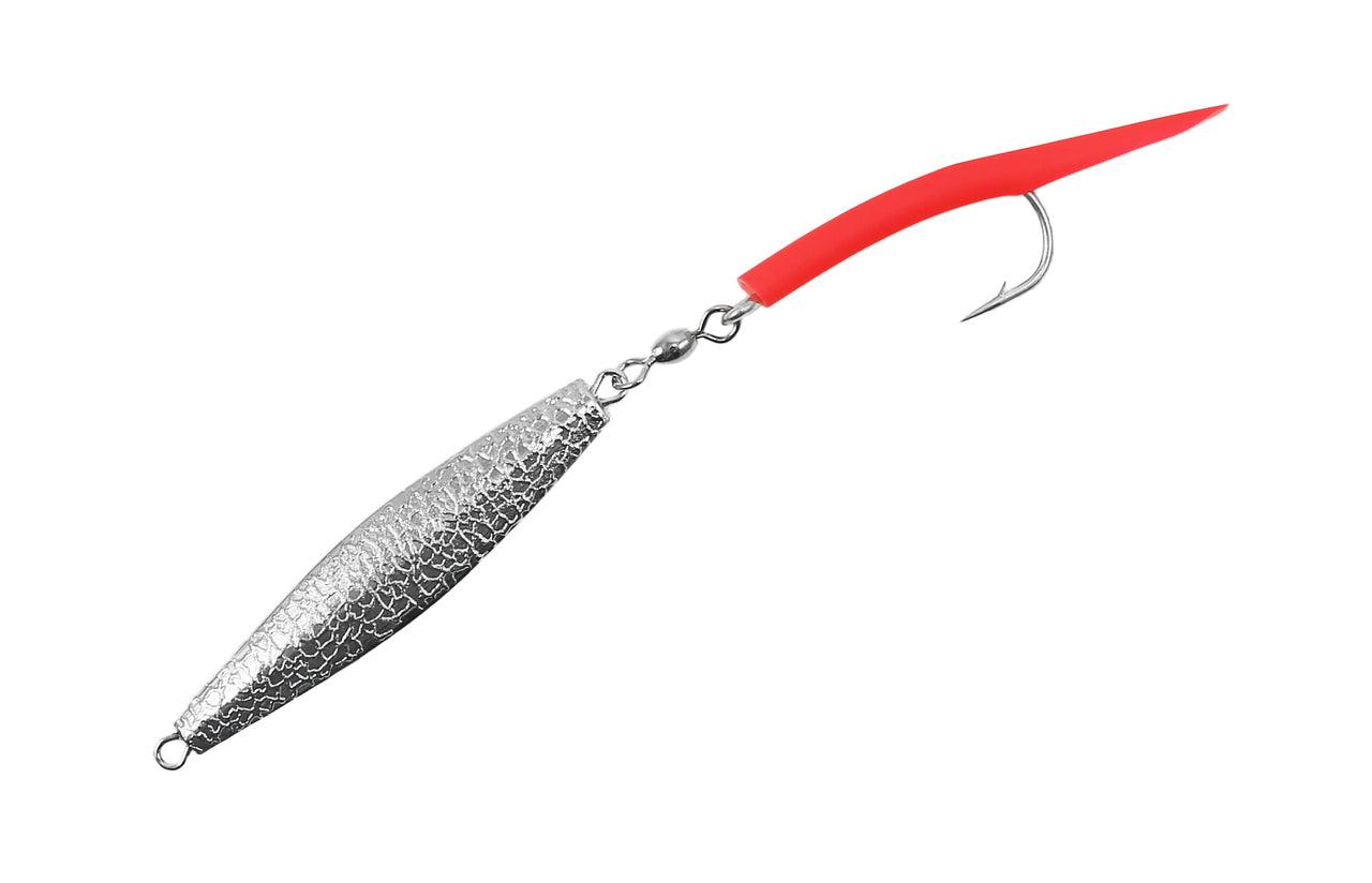 Jigging World Diamond Jigs with Tail - Premium Saltwater Fishing Lures for Tuna, Mahi Mahi & Grouper - Ideal for Deep Sea Fishing & Offshore Angling Adventures