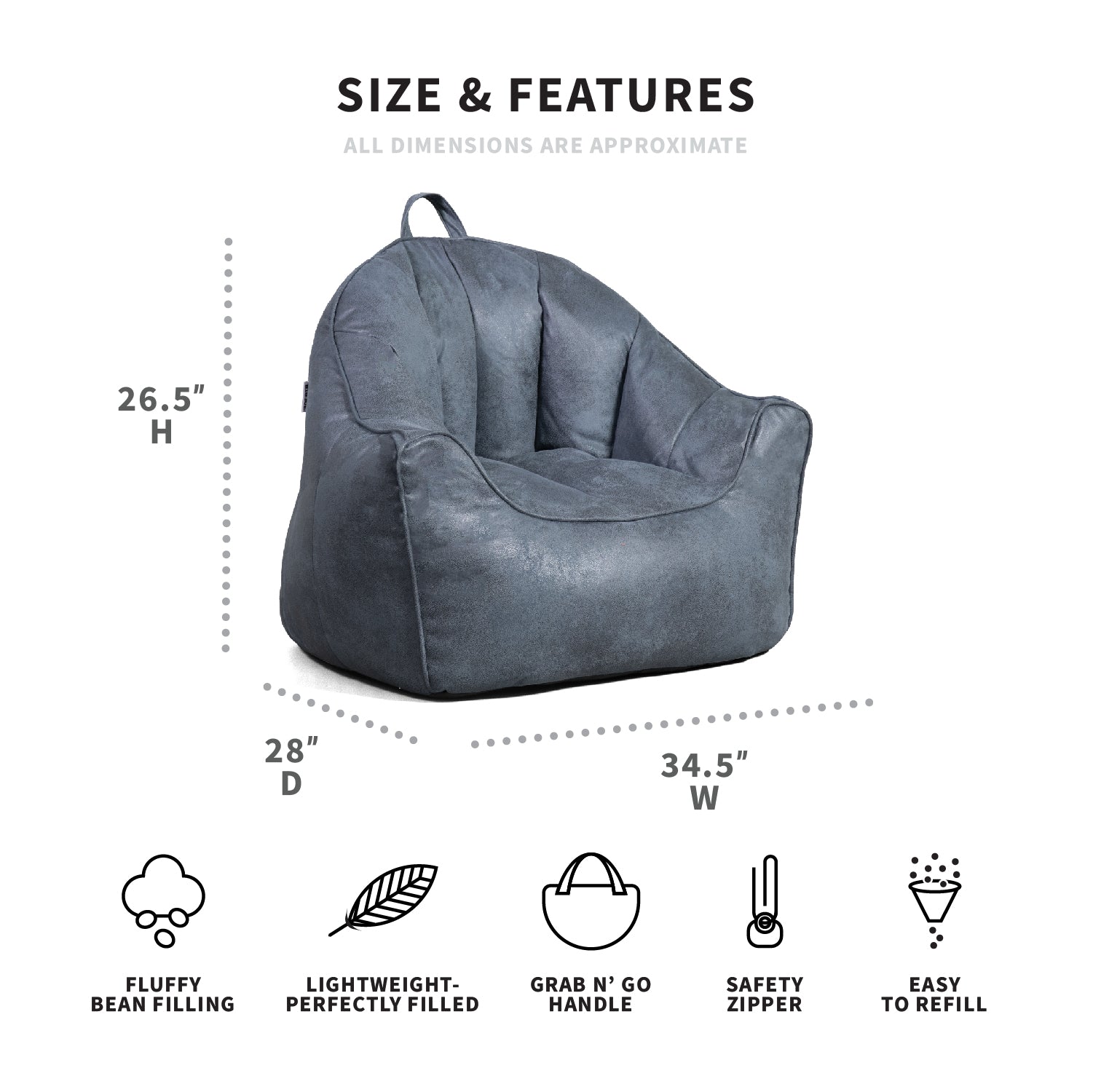 Hug - Soft and Comfortable Plush Pillow for Stress Relief, Cuddling, and Relaxation | Perfect for Home, Office, and Travel Use