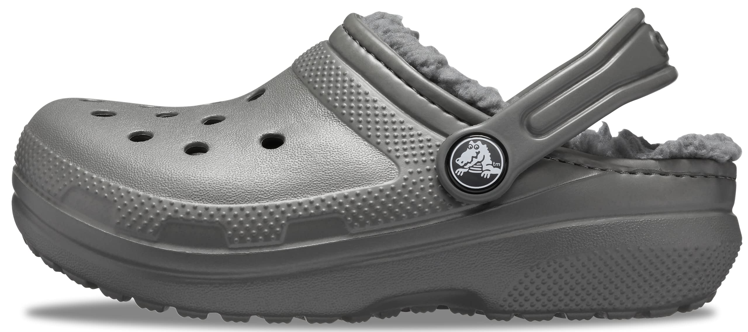 Crocs Unisex-Child Classic Lined Clog | Warm Winter Slippers for Toddlers | Indoor & Outdoor Comfort Shoes for Kids
