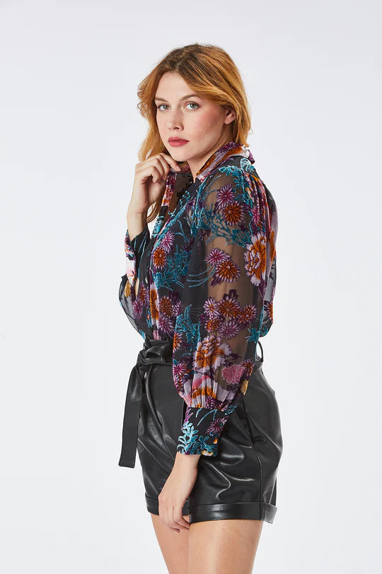 MILO VELVET SHIRT for Men - Soft & Luxurious Black Velvet Button Down Shirt - Perfect for Date Night, Parties & Special Occasions