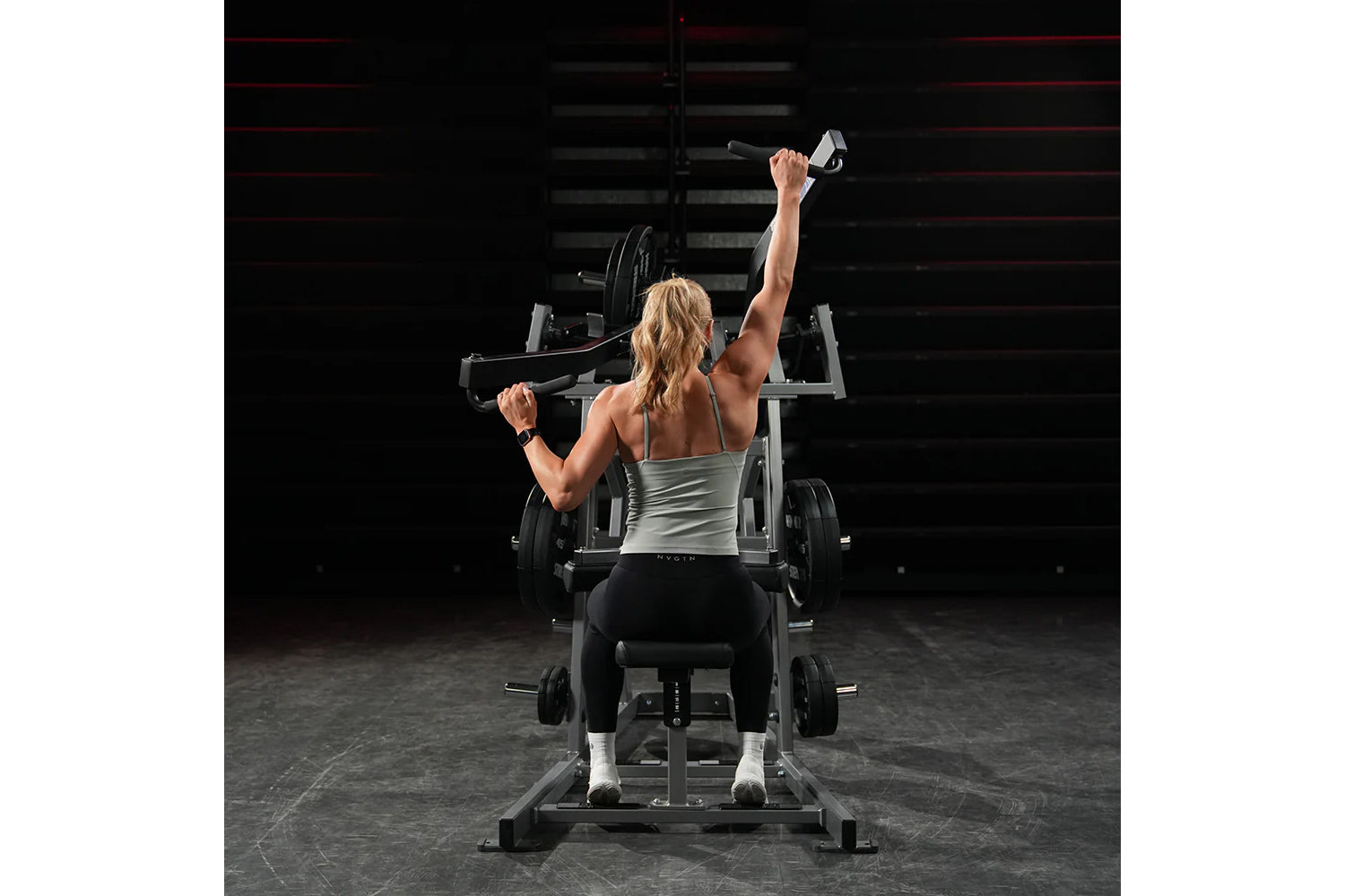 Hammer Strength Plate Loaded Iso-Lateral Wide Pulldown Machine - Professional Gym Equipment for Back Workouts & Strength Training