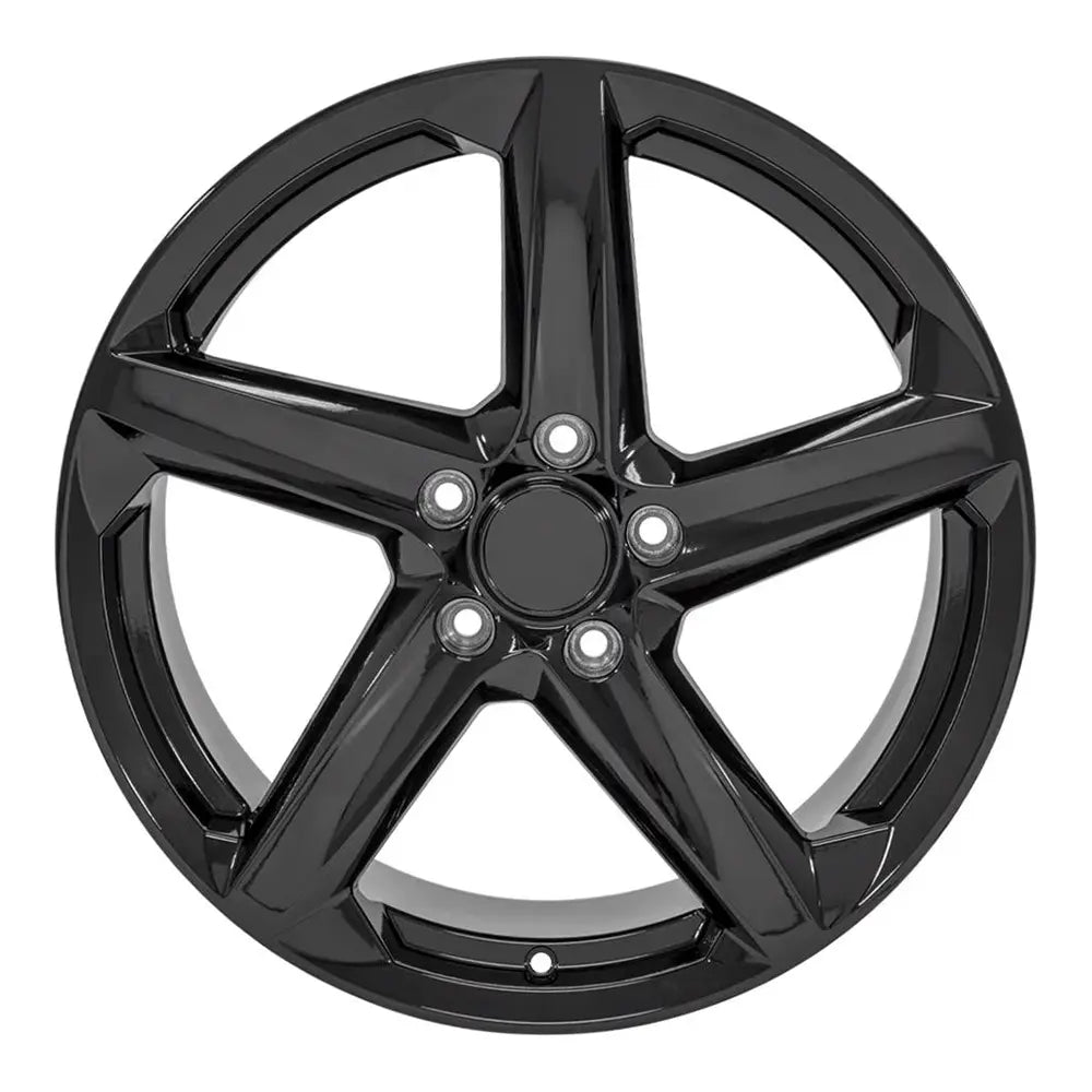 19x10 Black CV02C Replica Wheel Rim for Chevy Corvette C5 C6 C7 - Durable Alloy Replacement for Enhanced Performance & Style - Perfect for Street Racing, Car Shows & Daily Driving
