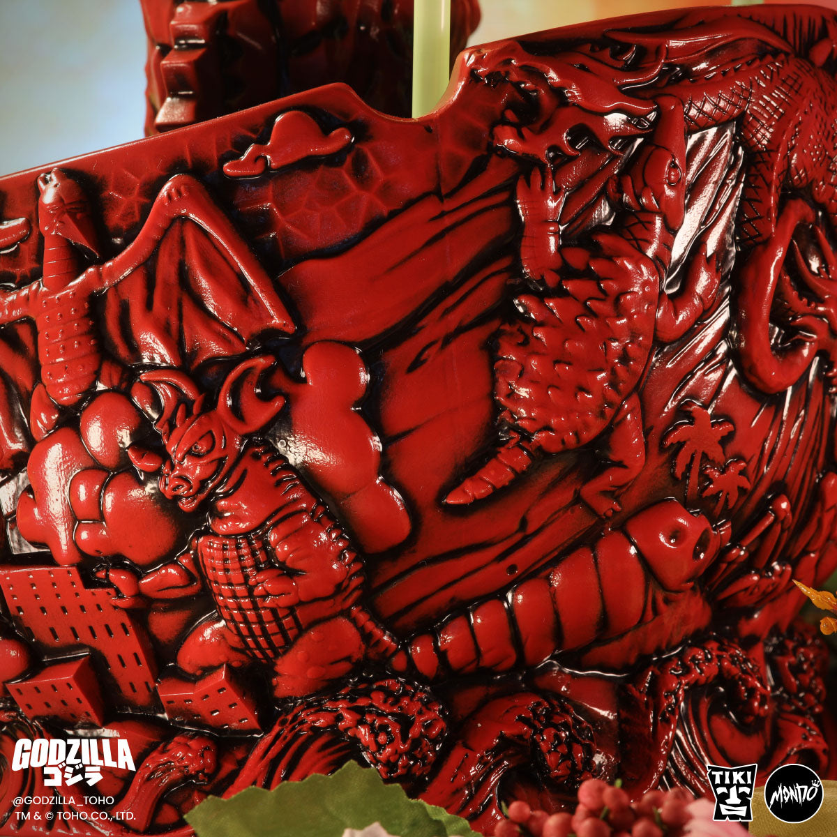 Godzilla Destroy All Monsters Scorpion Bowl - Fire Dragon Variant Collectible Figure | MonsterVerse Action Figure for Display & Collection | Perfect for Fans, Home Decor & Gifts