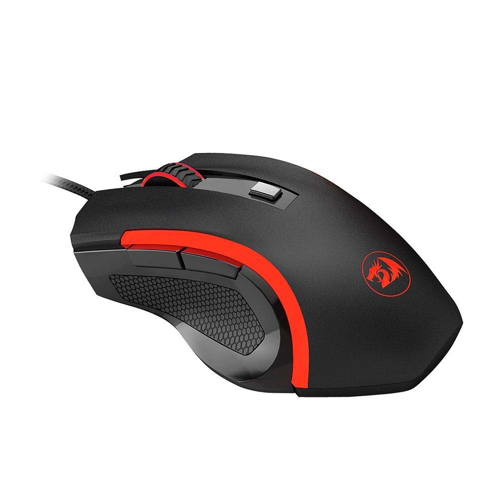 Redragon NOTHOSAUR M606 Wired Gaming Mouse with RGB Lighting - Ergonomic Design for PC Gaming, Esports, and Office Use