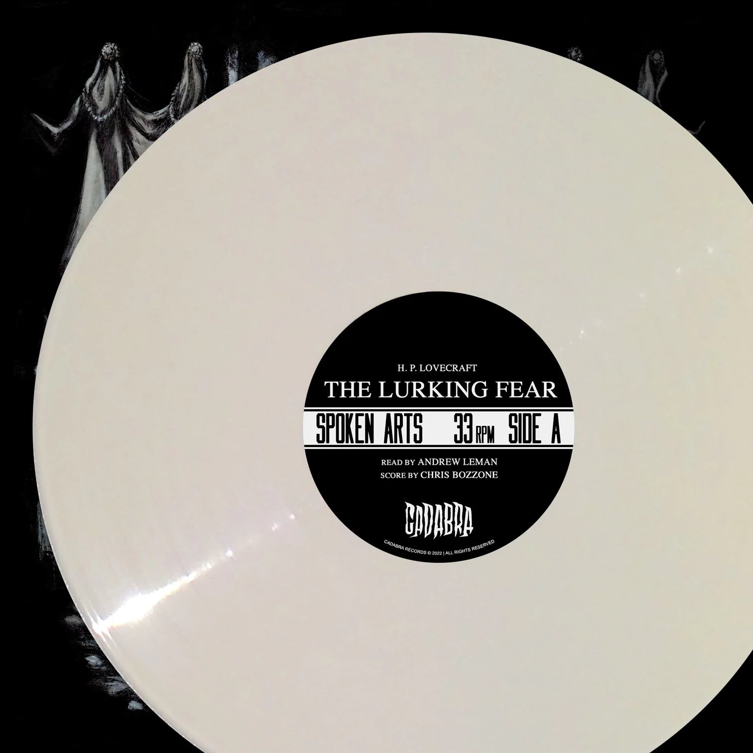 H.P. Lovecraft's The Lurking Fear LP - Limited Edition Vinyl Record - Horror Fiction Soundtrack - Perfect for Collectors & Halloween Decor