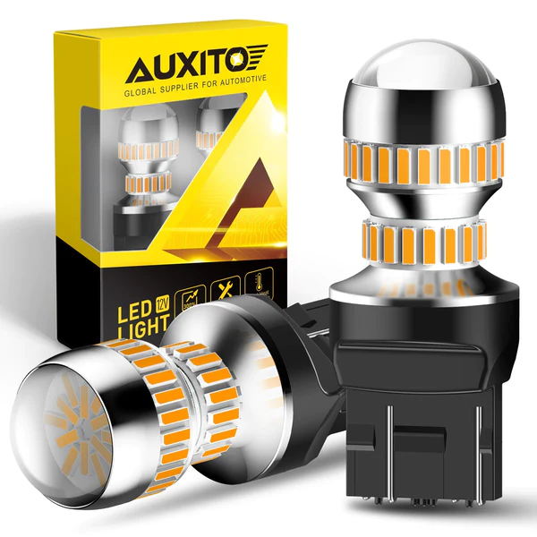 2004-2005 Honda Civic Coupe Rear Turn Signal Light Bulb - Amber LED Replacement - Perfect for Night Driving & Enhanced Safety