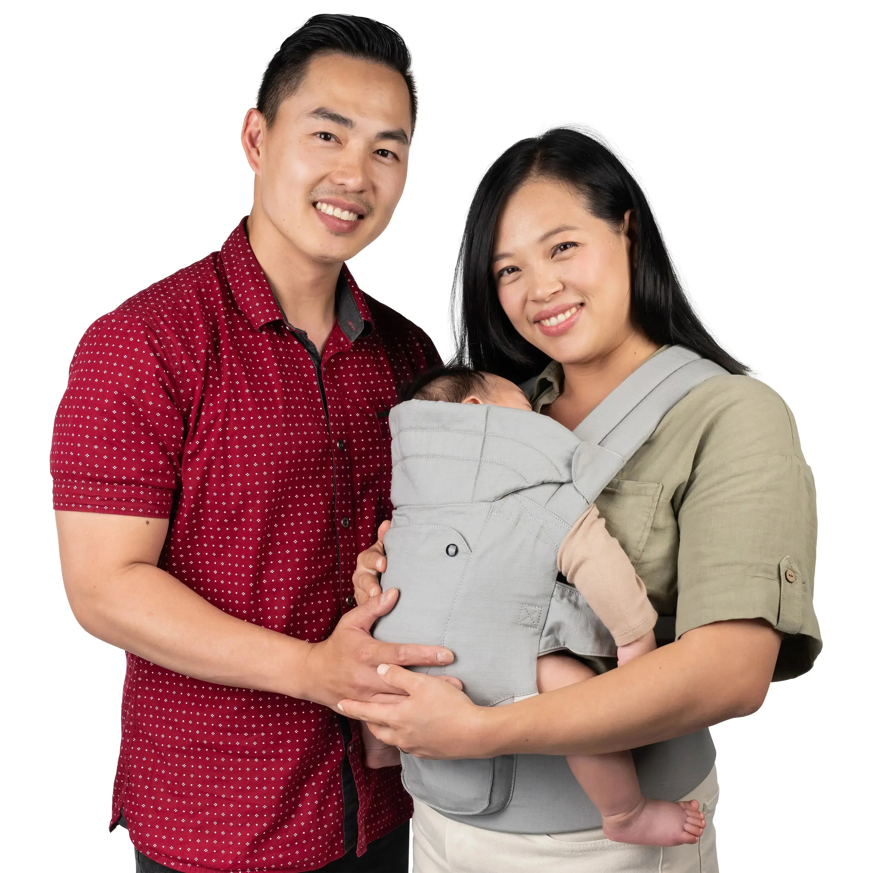 Caleo 3-in-1 Baby Carrier for Newborns to Toddlers - Ergonomic Infant Sling, Hip Seat & Backpack - Perfect for Hands-Free Parenting, Shopping & Outdoor Adventures