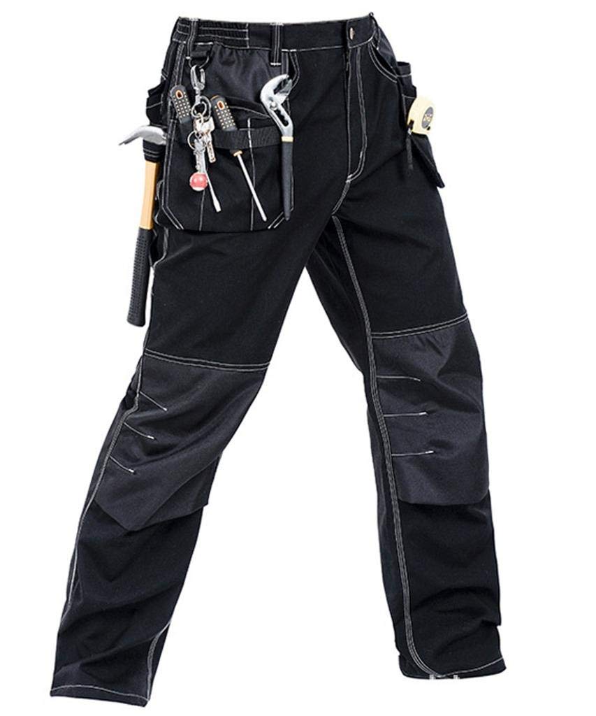 Men's Tactical Ripstop Cargo Pants - Durable Multi-Pocket Work Pants for Outdoor, Hiking & Construction | Heavy Duty Utility Carpenter Pants for Field Work & Outdoor Adventures