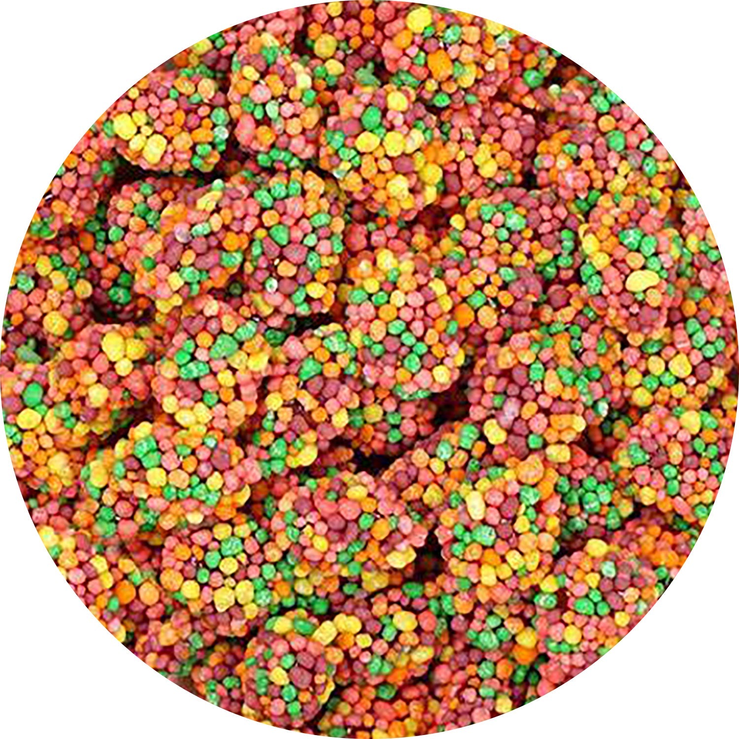 Ferrara Nerds Rainbow Gummy Cluster Candy - 5lb Bulk Bag - Sweet & Tangy Party Treats for Halloween, Birthday Celebrations & Movie Nights