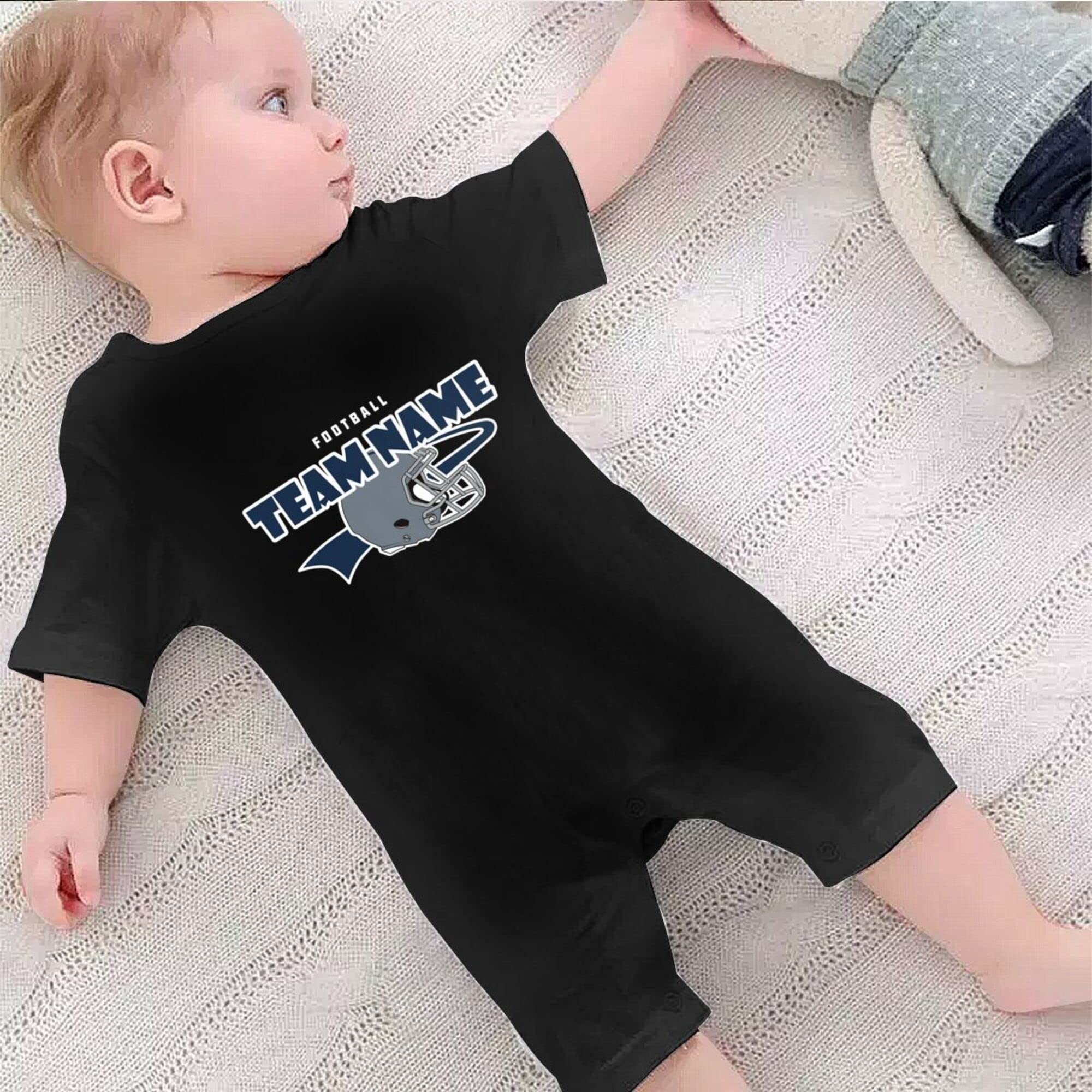 ANTKING Personalized Baby Bodysuit - Custom Name & Number Outfit for Boys & Girls | Perfect Baby Shower Gift & Newborn Photo Shoot Outfit