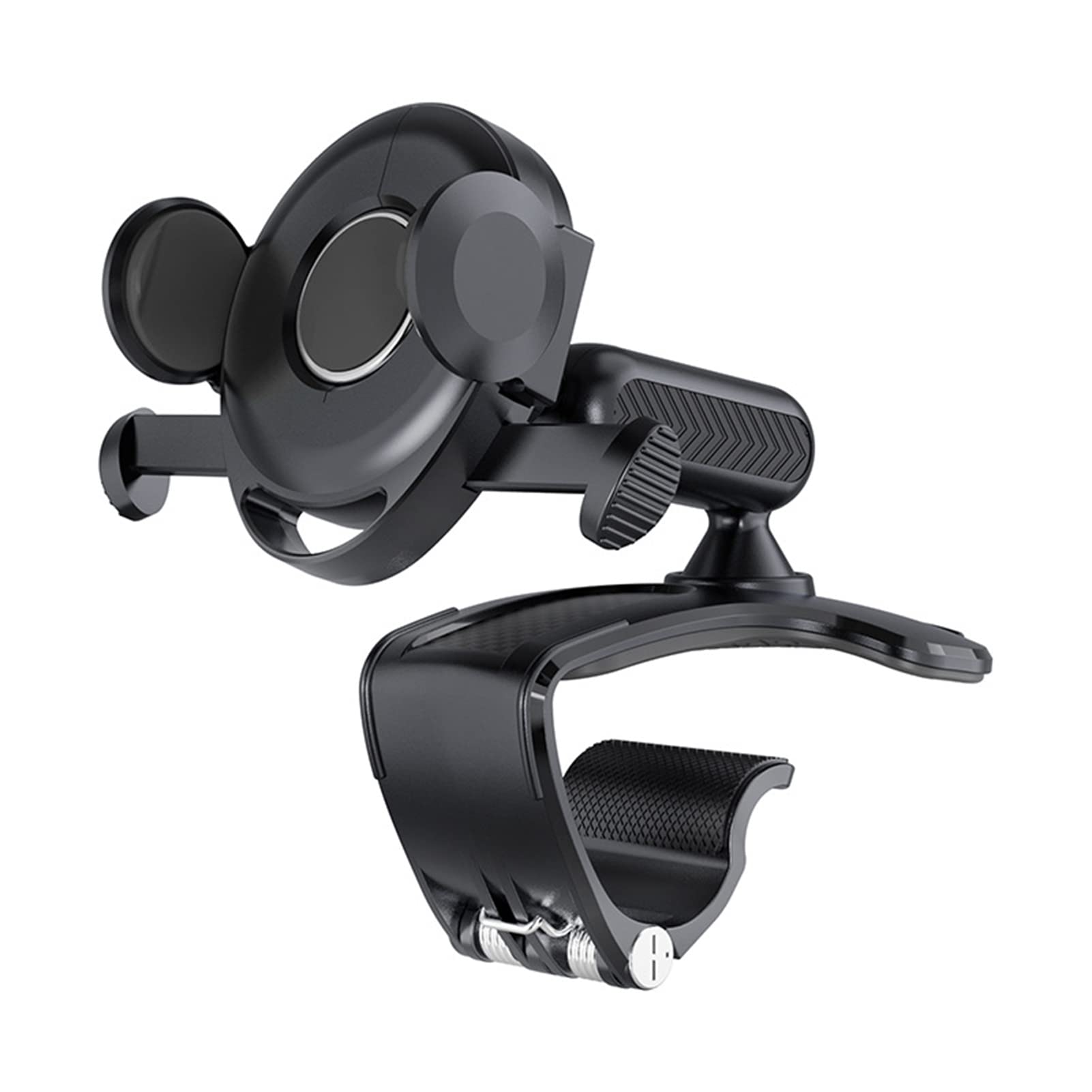 Worparsen Car Phone Holder - Dashboard Mounted HUD Phone Mount for iPhone & Android - Durable & Stable for Driving, GPS Navigation & Hands-Free Calls