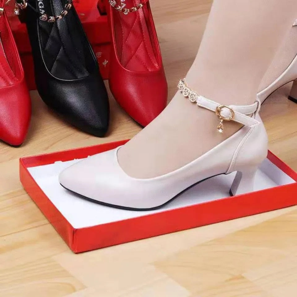 Stylish Women's Pointed Toe High Heel Pumps - Elegant Dress Shoes for Office, Party & Special Occasions