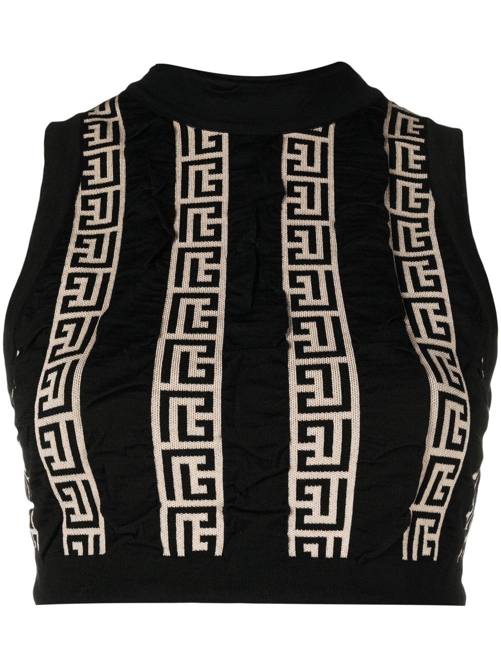 Balmain Women's Black Top - Elegant & Stylish Blouse for Casual & Evening Wear | Perfect for Parties, Dates & Office Outfits