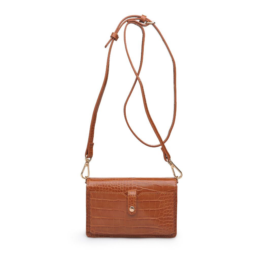 Emma Croc Embossed Crossbody Bag for Women - Stylish Vegan Leather Purse with Adjustable Strap, Perfect for Daily Use, Travel, and Shopping