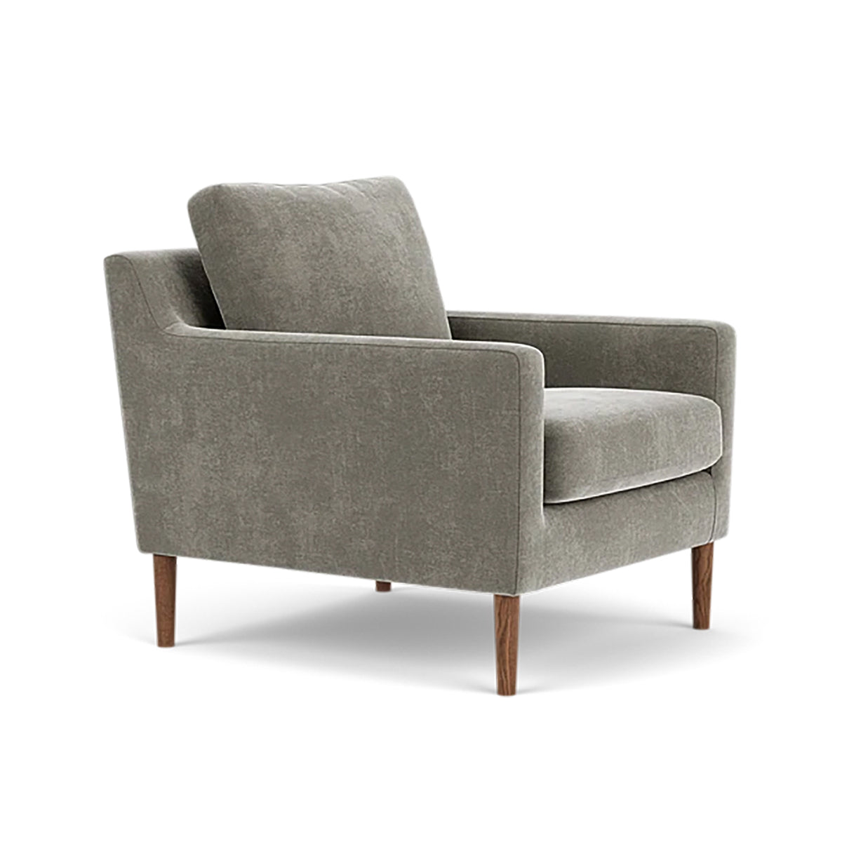 Astha Fabric Armchair - Modern Upholstered Accent Chair for Living Room, Bedroom & Office - Comfortable Lounge Chair with Soft Fabric & Sturdy Frame