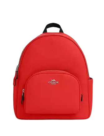 Coach Court Backpack for Women | Stylish Leather Backpack Purse | Perfect for Work, Travel & Everyday Use
