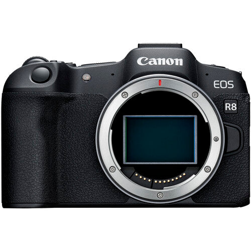 Canon EOS R8 Full Frame Mirrorless Camera with 4K Video & Dual Pixel AF - Perfect for Travel Photography & Vlogging