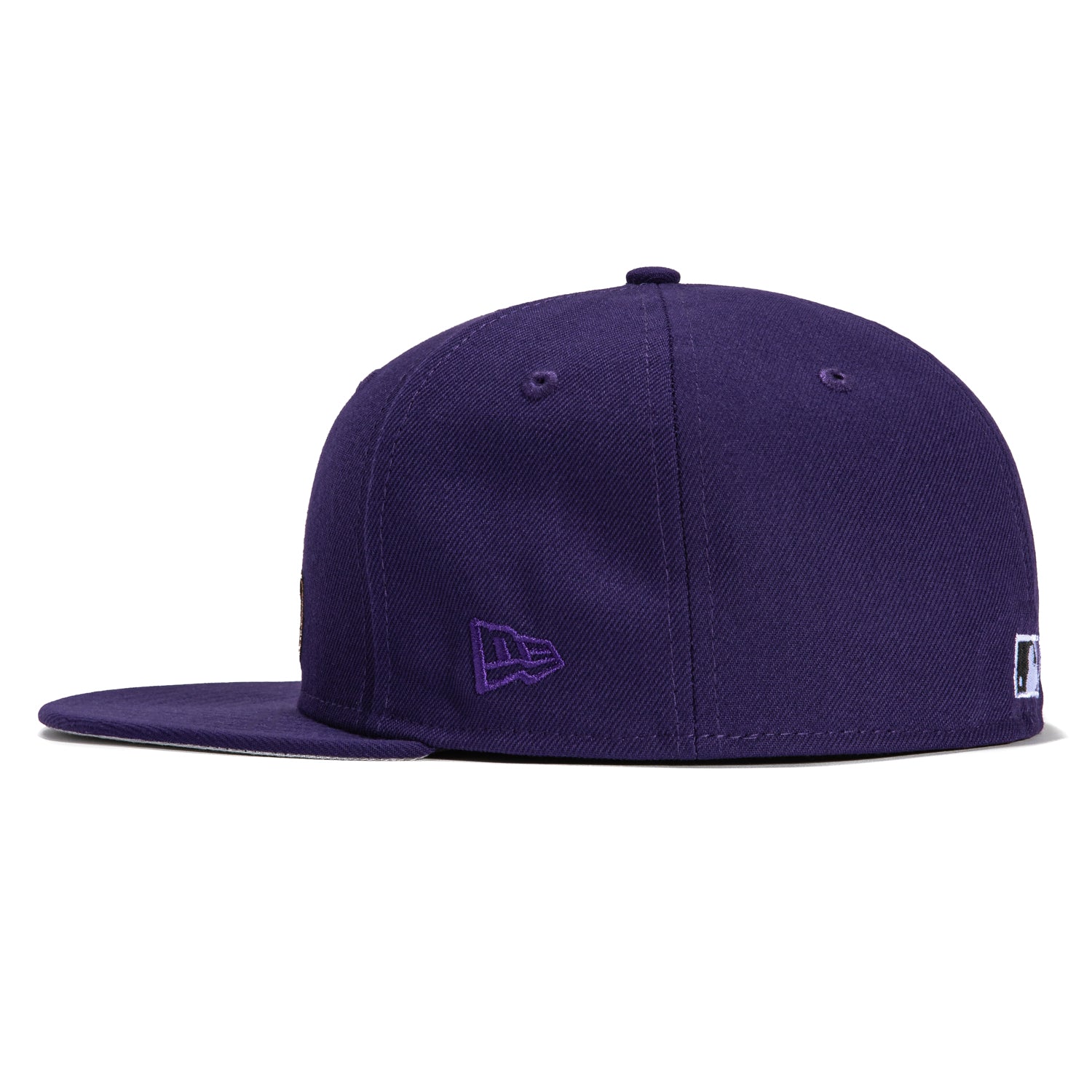 New Era 59Fifty Arizona Diamondbacks MLB Baseball Cap with Inaugural Patch - Purple & Teal Snapback Hat for Fans & Streetwear Fashion