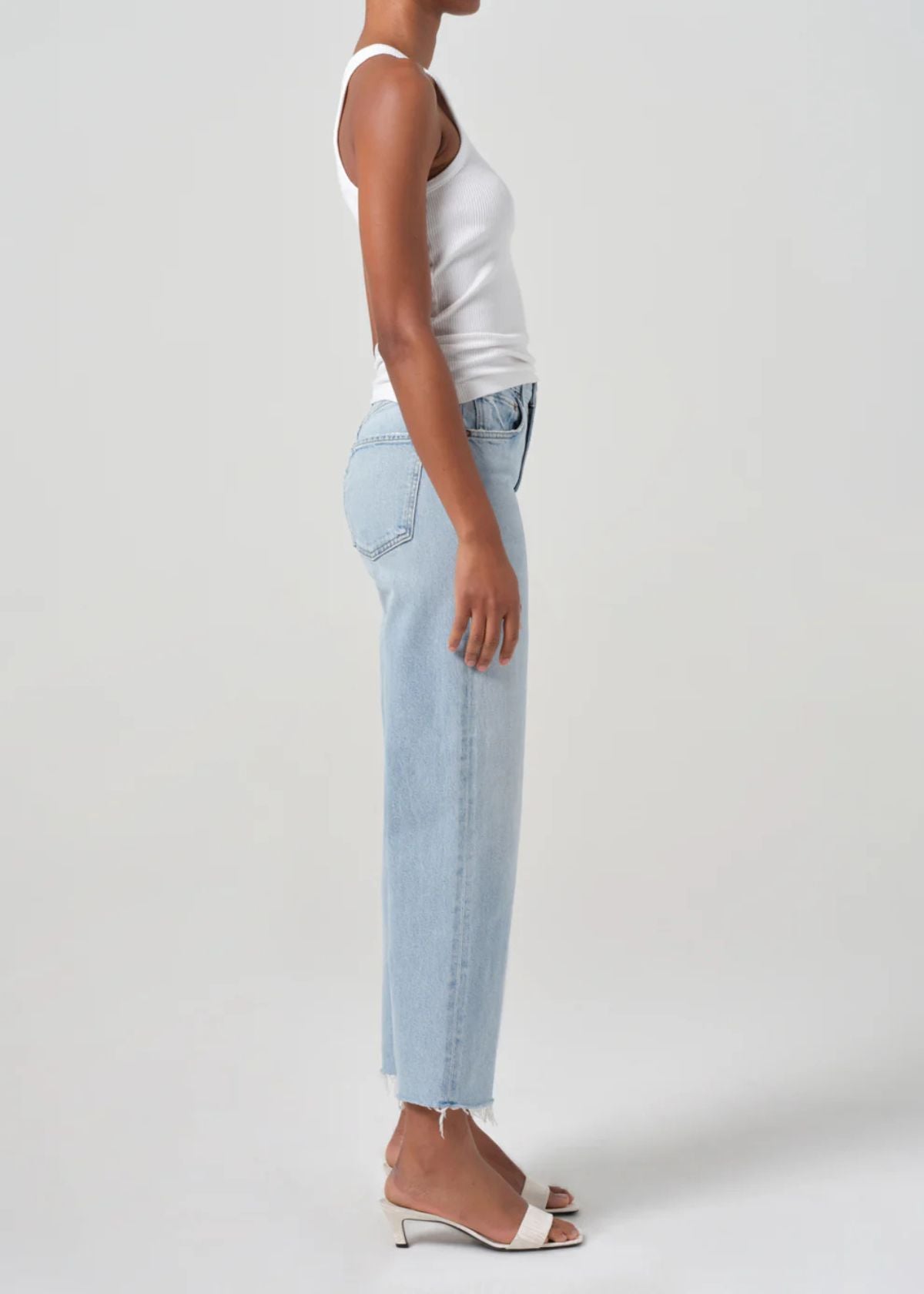 AGOLDE Ren High Rise Jeans for Women - Stretch Denim Skinny Jeans | Comfortable & Stylish for Everyday Wear, Work, and Night Out