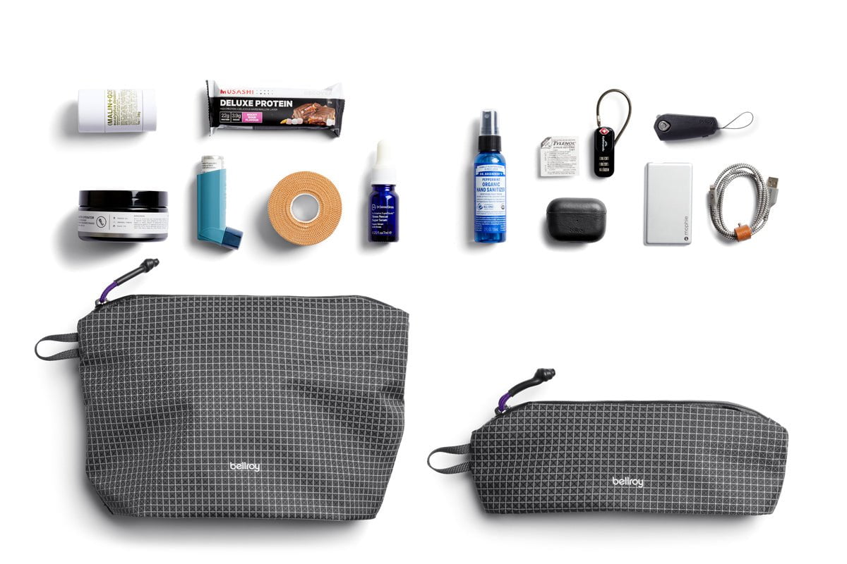 Bellroy Lite Pouch Duo - Premium Slim Minimalist Wallet for Men & Women | RFID Blocking | Travel & Everyday Carry Essentials