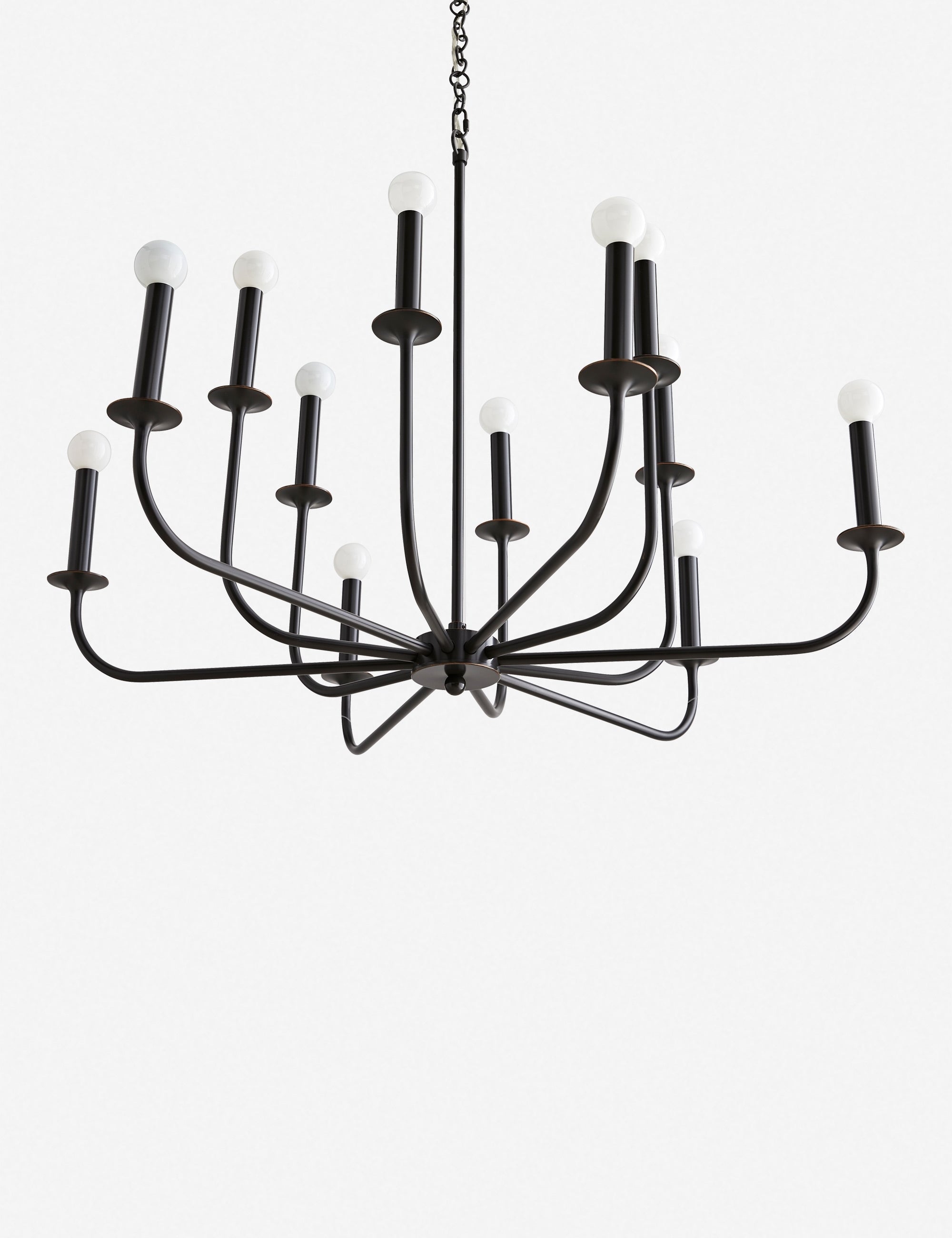Arteriors Breck Chandelier - Elegant Crystal Ceiling Light Fixture for Dining Room & Living Room Decor | Perfect for Home Lighting & Interior Design