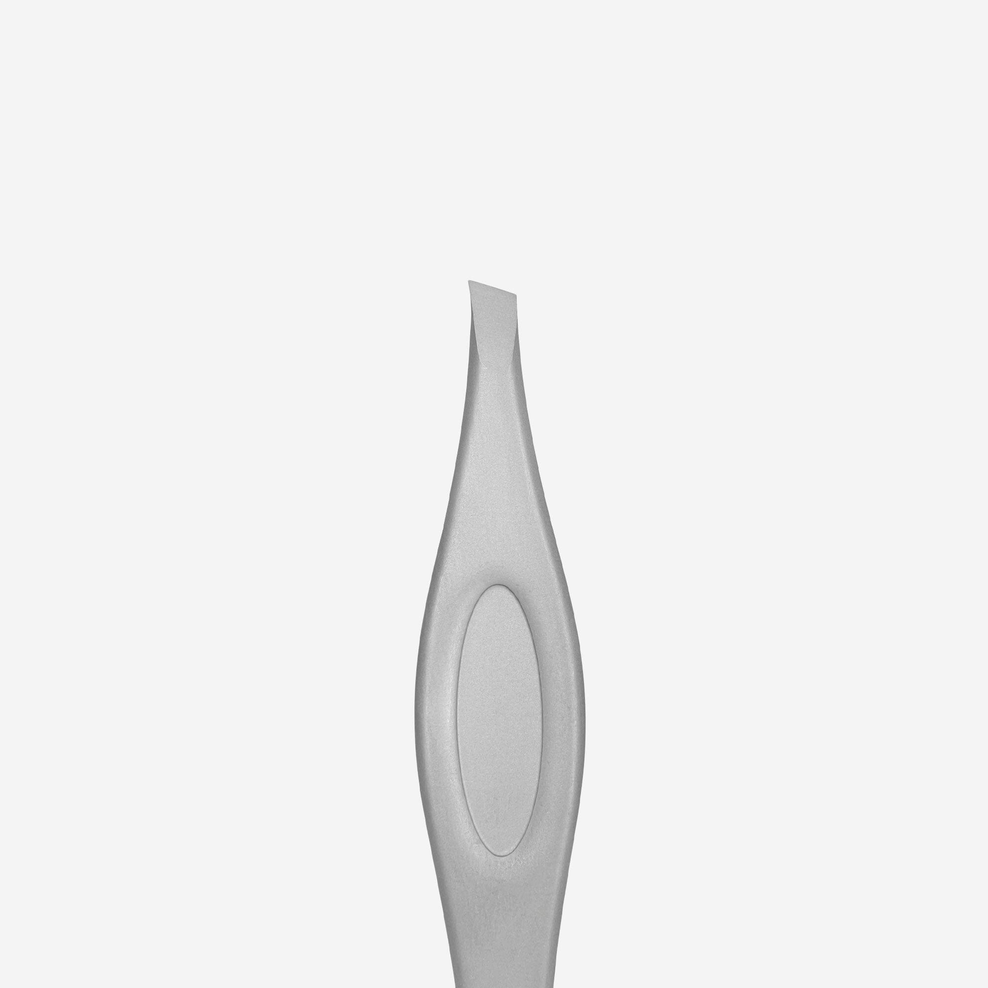 Staleks Slant Tip Eyebrow Tweezers for Precise Hair Removal - Beauty & Care Essential - Perfect for Salon, Home Use, and Travel