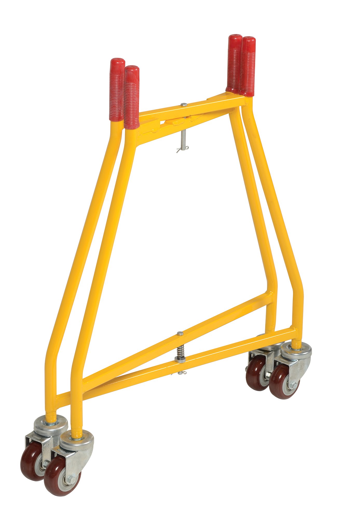 Vestil PDOL-26 Heavy Duty Steel Ergonomic Elevated Bucket Dolly - 100 lb Capacity, 29-3/8