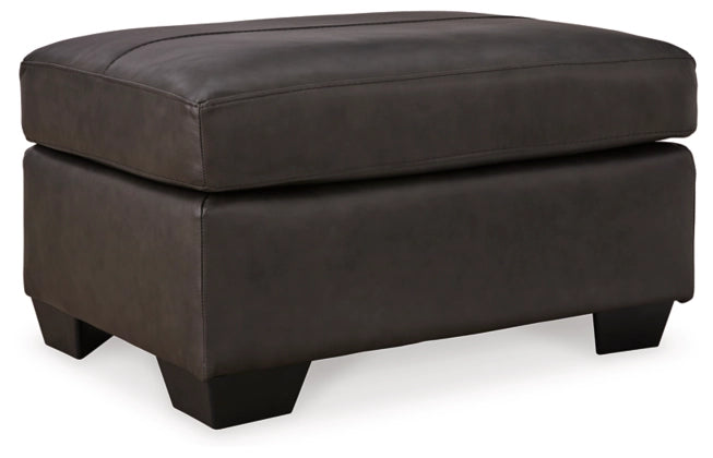 Belziani Ottoman Pouf - Stylish Footstool & Extra Seating for Living Room, Bedroom, or Nursery - Soft Upholstered Ottoman with Sturdy Wooden Legs - Perfect for Home Decor, Relaxing & Storage