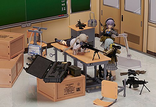 Tomytec Little Armory Maria Teruyasu Figma Action Figure - Anime Collectible Model for Display & Photography | Perfect for Anime Fans & Collectors