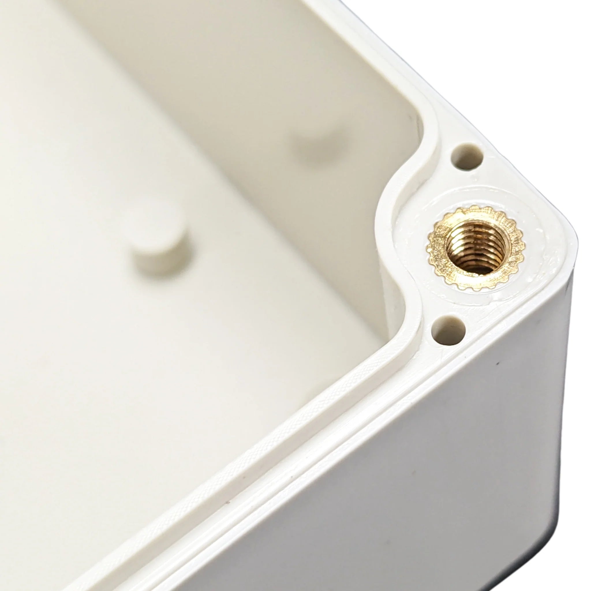 ABS Plastic Electronic Project Box with 4 Screws & Lid - 6.2