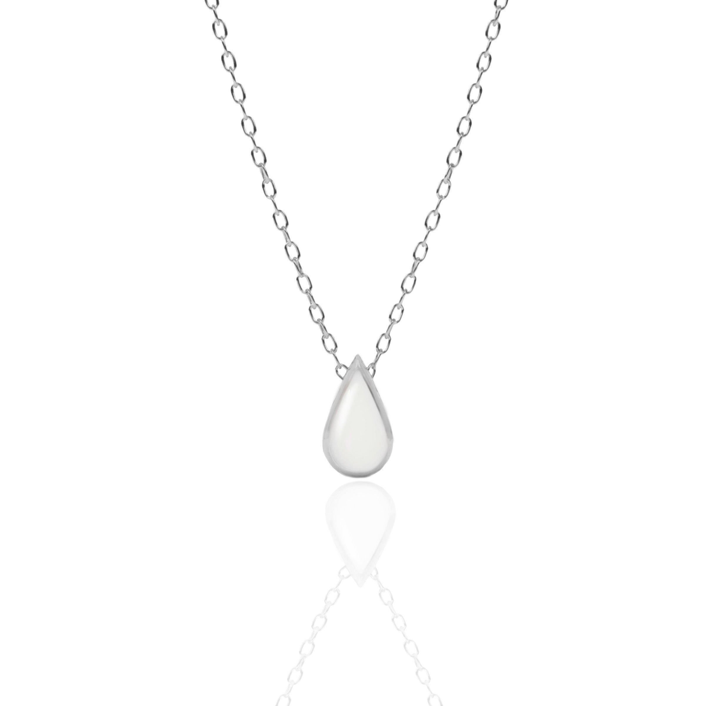 Serenity Droplet Breast Milk Jewelry - Handmade Keepsake Necklace for Moms | Perfect for Mother's Day Gifts, Baby Shower Presents & Memorial Jewelry