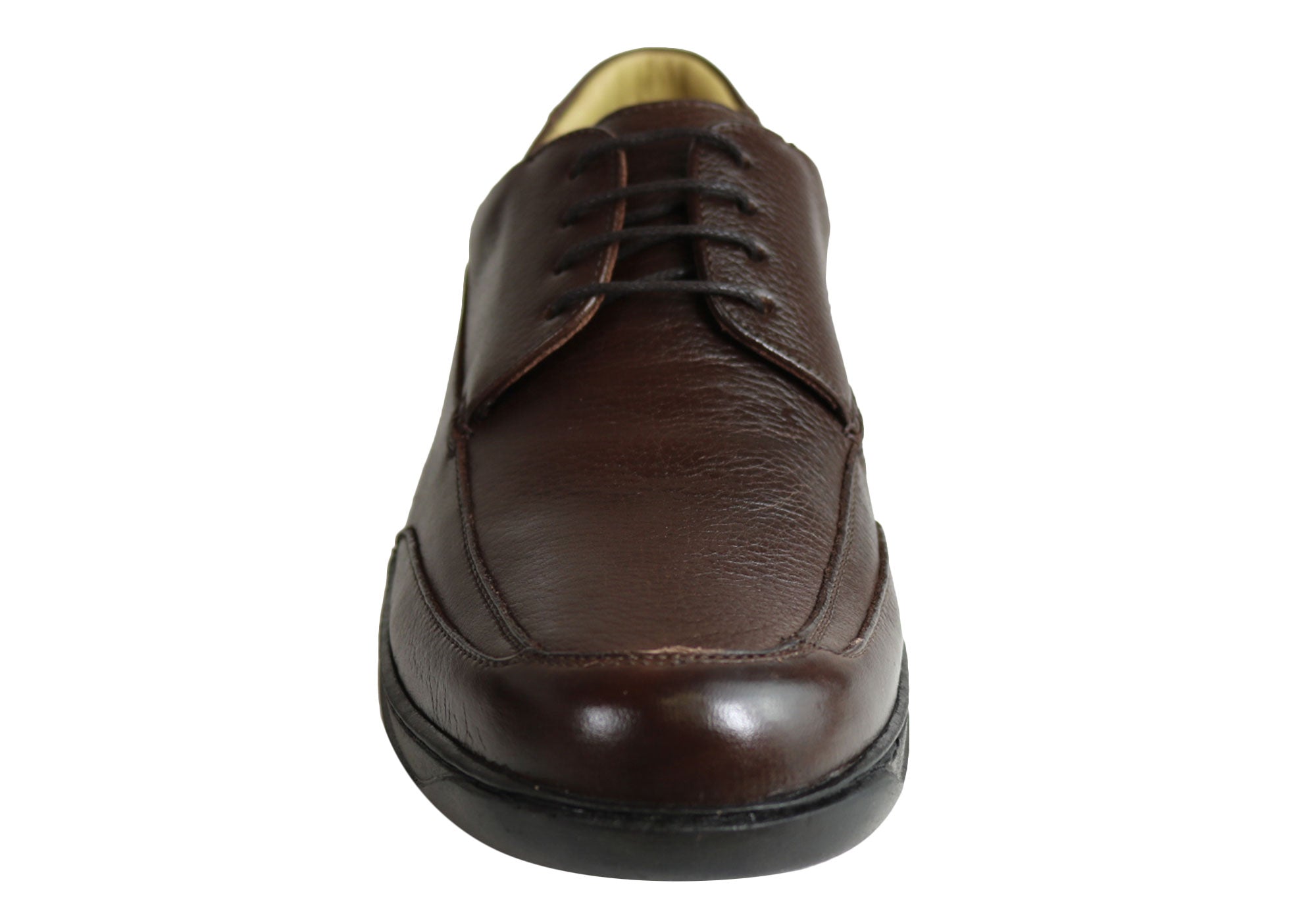 Savelli Angus Men's Comfortable Leather Lace-Up Dress Shoes - Handcrafted in Brazil - Perfect for Business, Office & Formal Occasions
