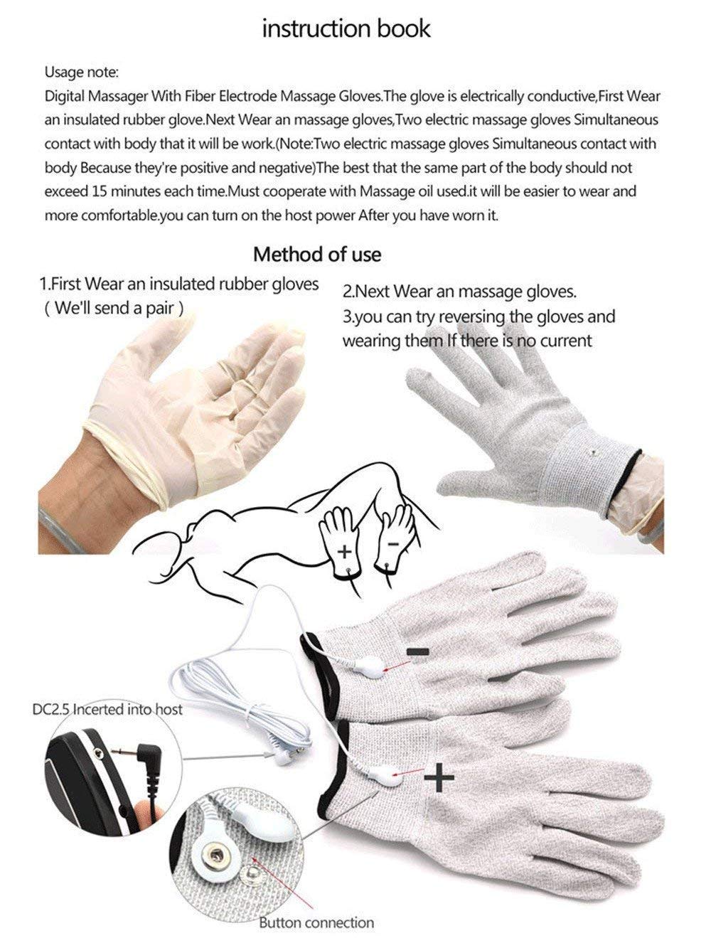 Premium Electro Sex Stimulation Kit - Anal Hook, Plug, Dildo, Urethral Dilators, Cock Ring, Nipple Clamps & Gloves for BDSM, SM & Couples Play - Electric Stimulation Toys for Men & Women - Perfect for Sensory Exploration & Intimate Bonding