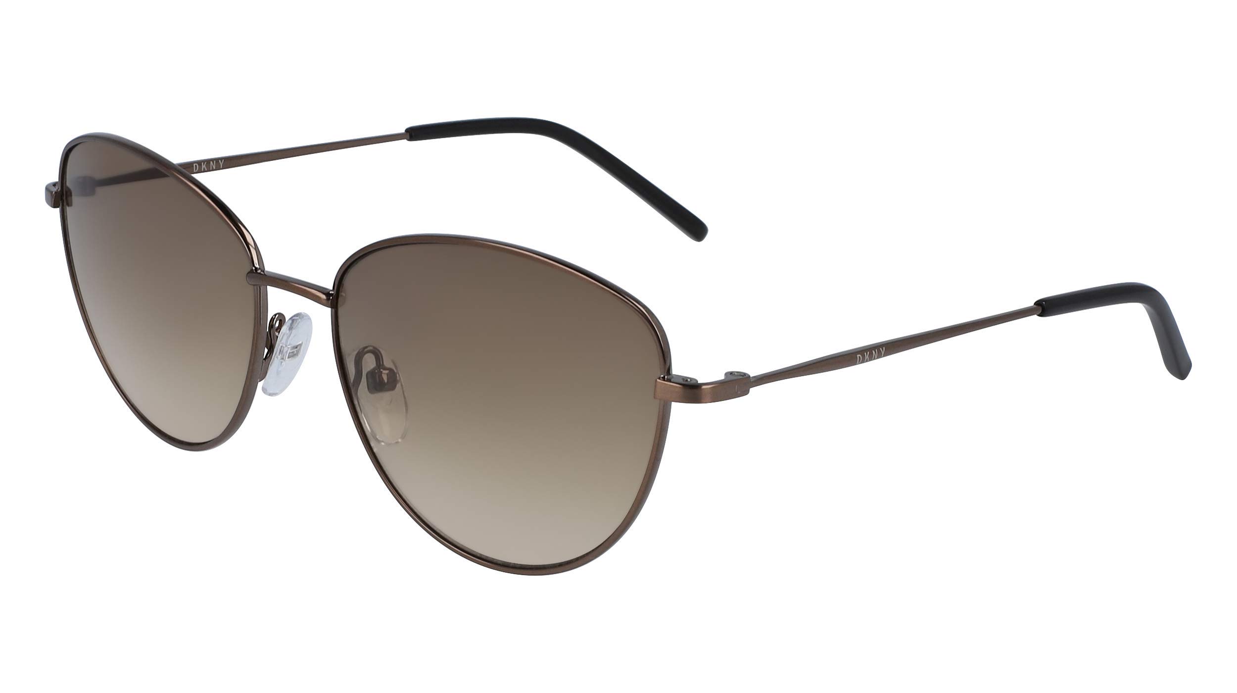 DKNY Women's Dk103s Cat Eye Sunglasses - UV Protection, Polarized Lenses, Fashionable for Outdoor Activities, Driving, and Beach Vacations
