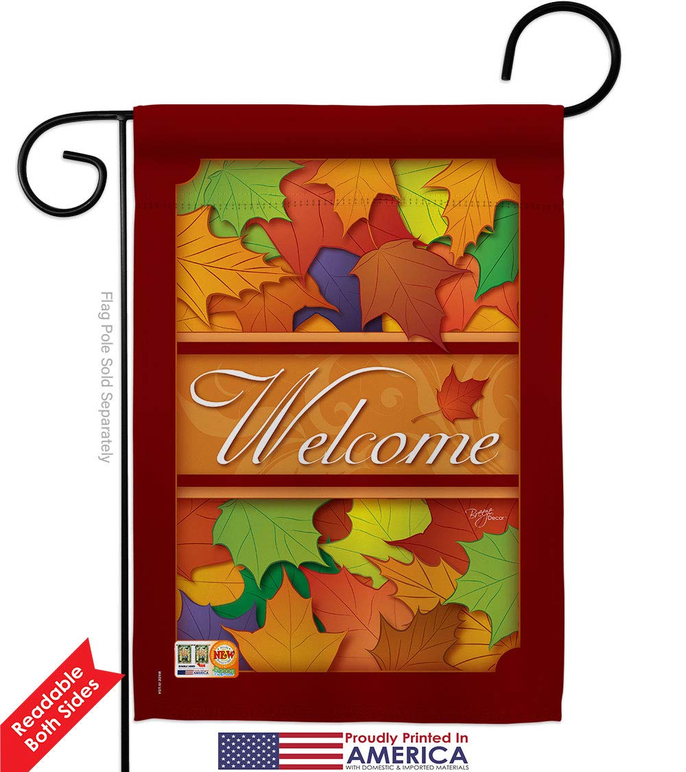 Fall Harvest Garden Flag Set - 13x18.5