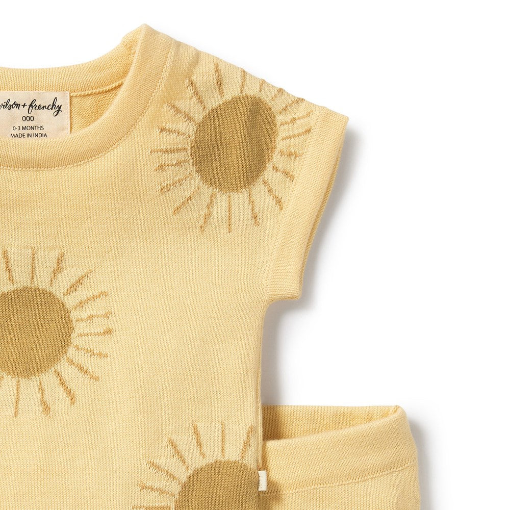 Sunshine Organic Knitted Set - Soft & Comfortable Baby Clothes for Newborns | Perfect for Playtime, Photo Shoots & Everyday Wear