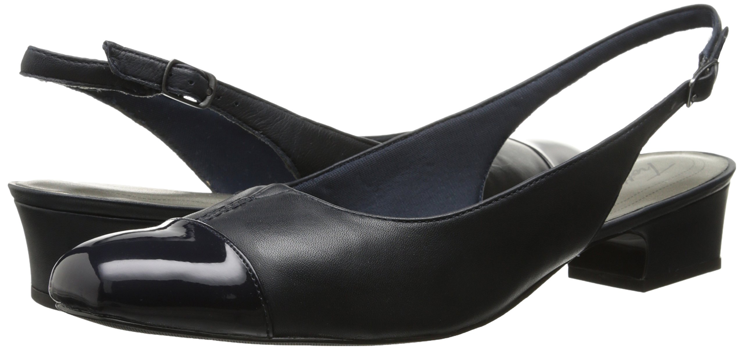 Trotters Women's DEA Comfortable Pumps - Stylish & Supportive Heels for Work, Office, and Formal Occasions
