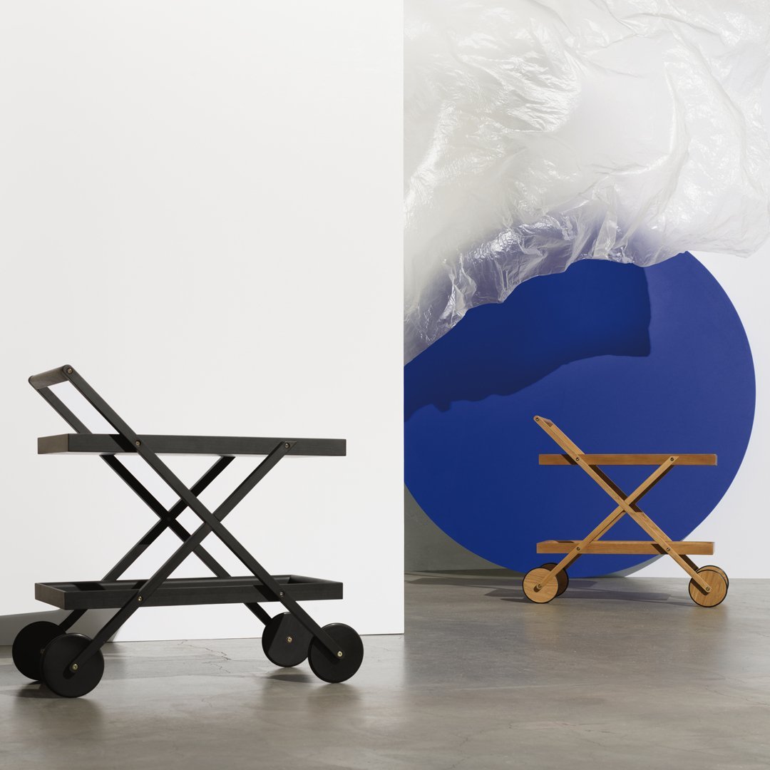 Gunilla Allard Exit Trolley - Stylish Rolling Cart by Design House Stockholm | Perfect for Home, Office & Retail Storage