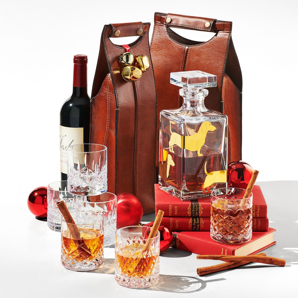 Premium Genuine Leather Wine Bottle Carrier - Double Bottle Holder for Picnics, Parties & Gifting | Elegant Wine Tote Bag for Travel & Outdoor Events